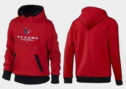 Houston Texans Critical Victory Pullover Hoodie Red & Black