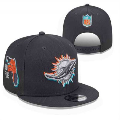 Miami Dolphins Stitched Snapback Hats  0122