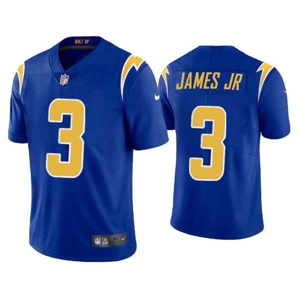 Youth Los Angeles Chargers #3 Derwin James Jr. Royal Vapor Untouchable Limited Stitched Jersey