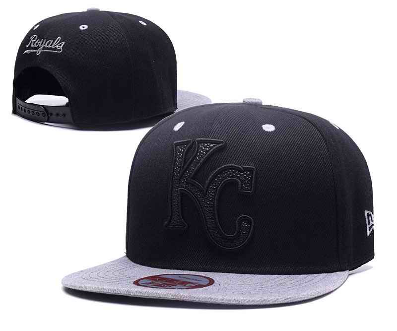 MLB Kansas City Royals Stitched Snapback Hats 001