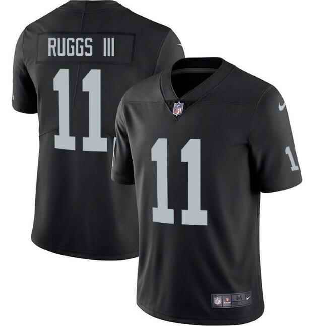 Youth Oakland Raiders #11 Henry Ruggs III Black Vapor Untouchable Limited Stitched Jersey