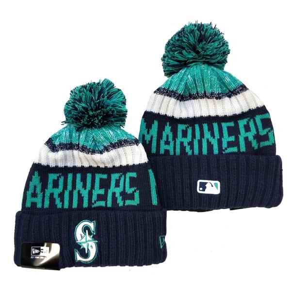 Seattle Mariners Knit Hats  003