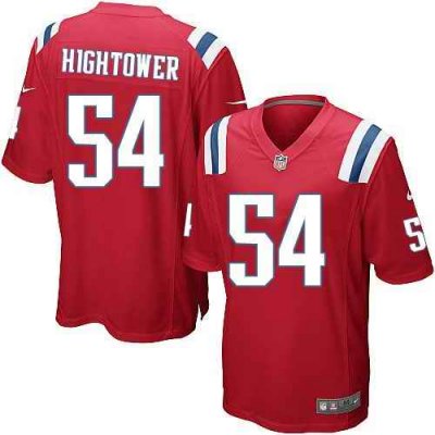 Nike Patriots #54 Dont'a Hightower Red Alternate Youth Stitched NFL Elite Jersey