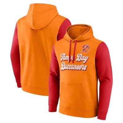 Men's Tampa Bay Buccaneers Gold/Red Fleece Pullover Hoodie