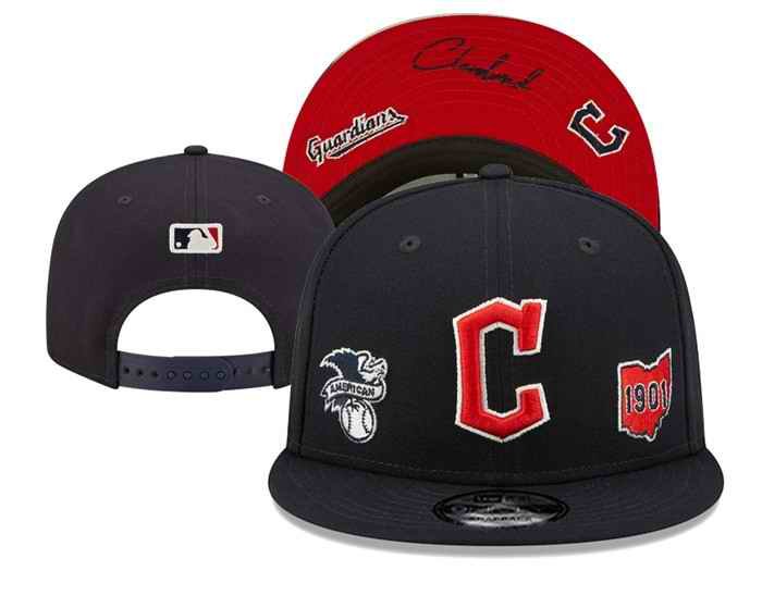 Cleveland Guardians 2024 Stitched Snapback Hats 002