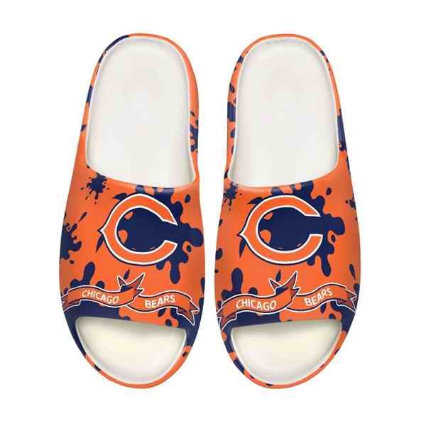 Women's Chicago Bears Yeezy Slippers/Shoes 001