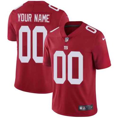 Youth New York Giants ACTIVE PLAYER Custom Red Vapor Untouchable Limited Stitched NFL Jersey