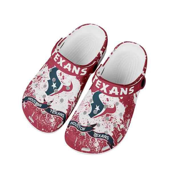 Women's Houston Texans Bayaband Clog Shoes 003