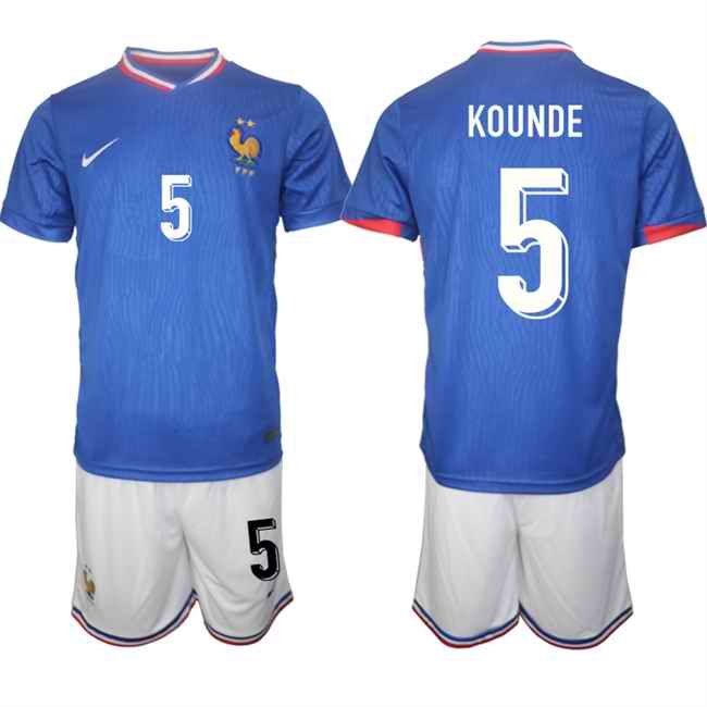 Men's France #5 Jules Kound