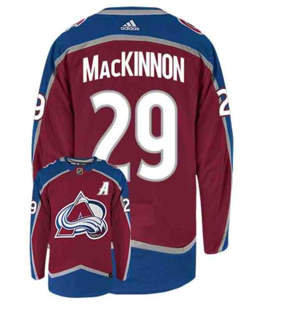 Youth Colorado Avalanche #29 Nathan MacKinnon Burgundy Stitched Jersey