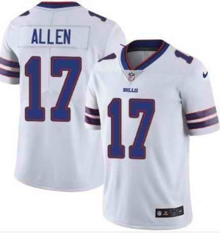 Youth Buffalo Bills #17 Josh Allen White Vapor Untouchable Limited Stitched NFL Jersey