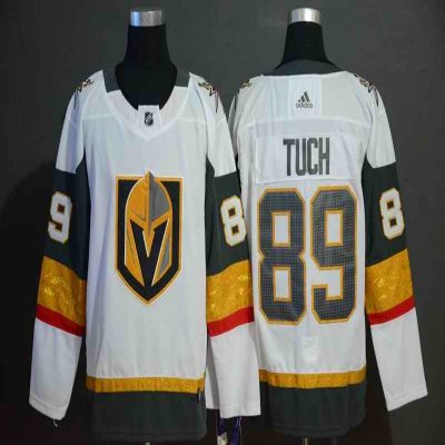 Men's Vegas Golden Knights #89 Alex Tuch White Stitched NHL Jersey