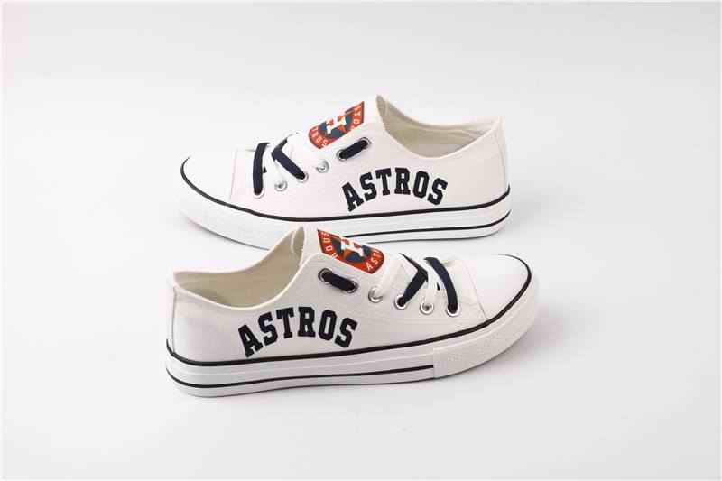 Women's Houston Astros Repeat Print Low Top Sneakers 003