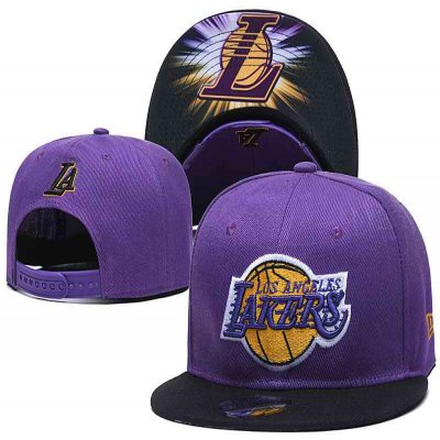 NBA Los Angeles Lakers Stitched Snapback Hats 007