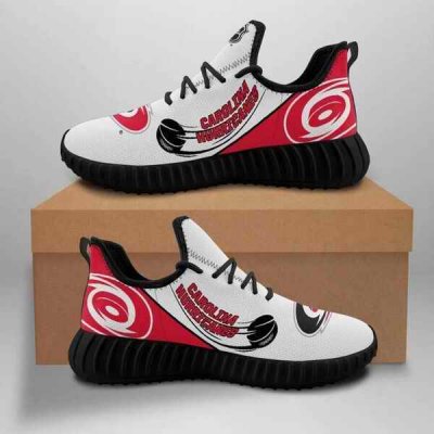 Men's Carolina Hurricanes Mesh Knit Sneakers/Shoes 001