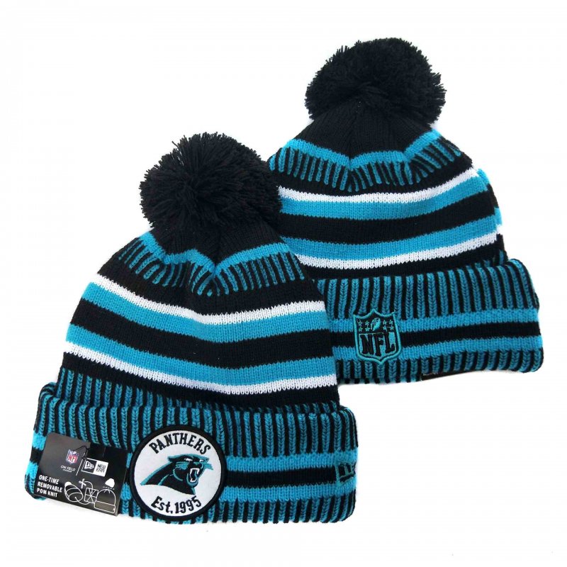 Carolina Panthers Knit Hats 049