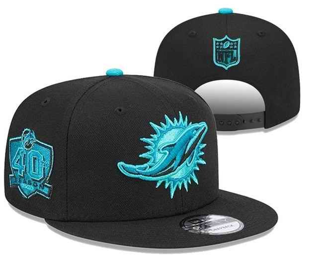 Miami Dolphins Stitched Snapback Hats  0109