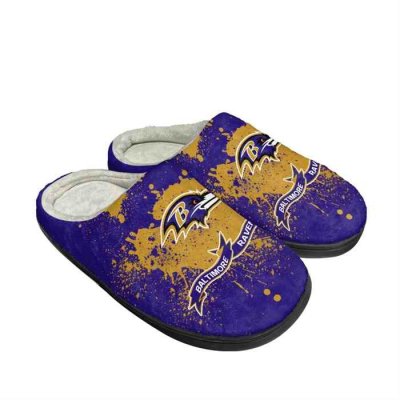 Men's Baltimore Ravens Slippers/Shoes 006