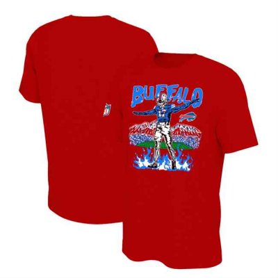 Men's Buffalo Bills Red T-Shirt