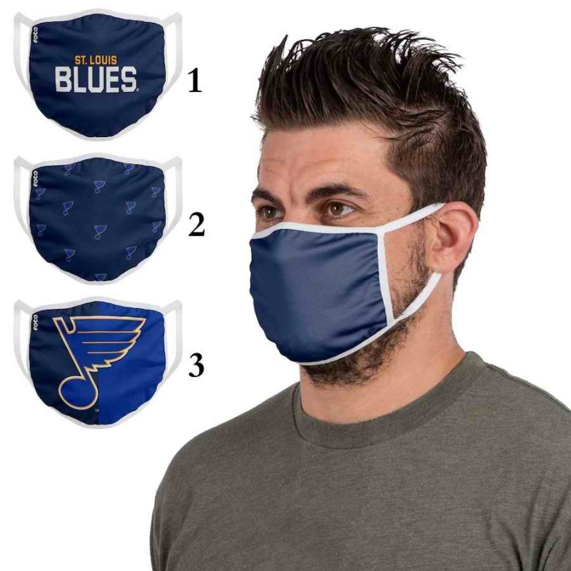 St. Louis Blues Sports Face Mask 001 Filter Pm2.5 (Pls check description for details)