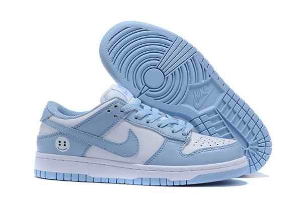 Men's Dunk Low SB Blue/White Shoes 0165