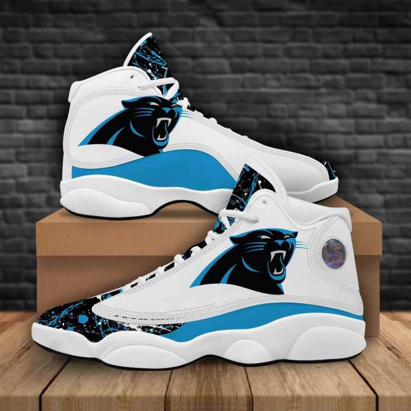 Men's Carolina Panthers Limited Edition JD13 Sneakers 001