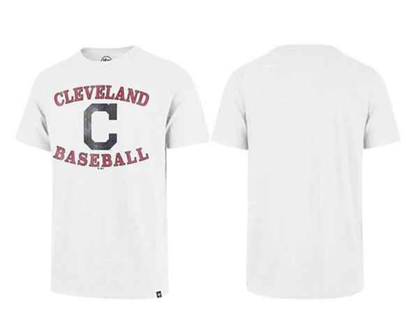 Men's Cleveland Guardians White T-Shirt