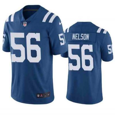 Toddlers Indianapolis Colts #56 Quenton Nelson Blue Vapor Untouchable Limited Stitched Jersey