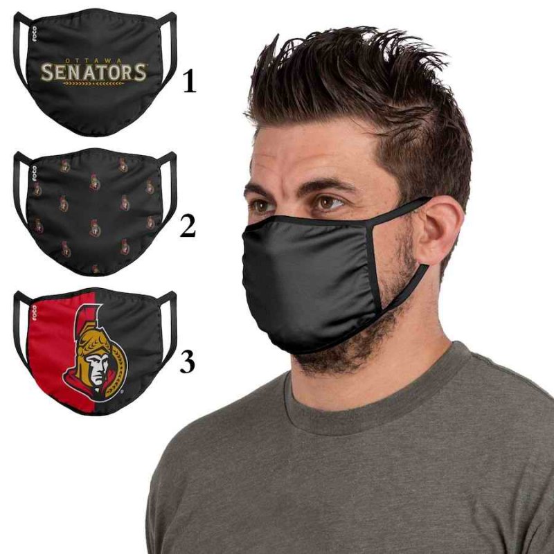 Ottawa Senators Sports Face Mask 001 Filter Pm2.5 (Pls check description for details)