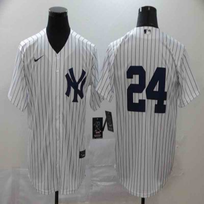 Men's New York Yankees #24 Gary S'nchez White Cool Base Stitched MLB Jersey