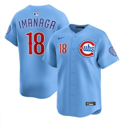 Men's Chicago Cubs #18 Sh