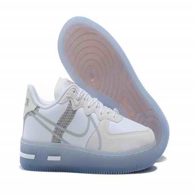 Men's Air Force 1 React White Shoes 015