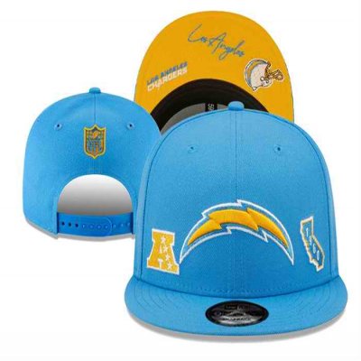 Los Angeles Chargers Stitched Snapback Hats  067