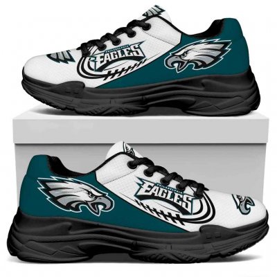 Men's Philadelphia Eagles Edition Chunky Sneakers With Line 003