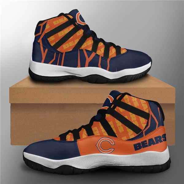 Women's Chicago Bears Air Jordan 11 Sneakers 001