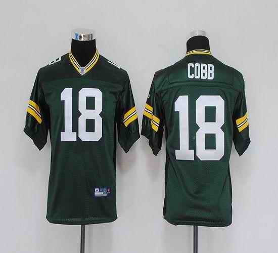 Packers #18 Randall Cobb Green Stitched Youth NFL Jersey