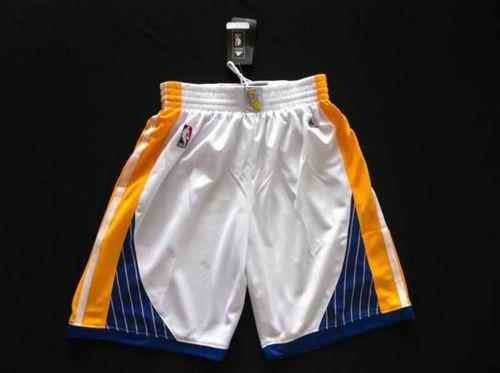 Golden State Warriors White NBA Shorts