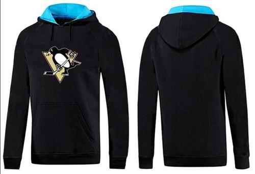 Pittsburgh Penguins Pullover Hoodie Black & Blue