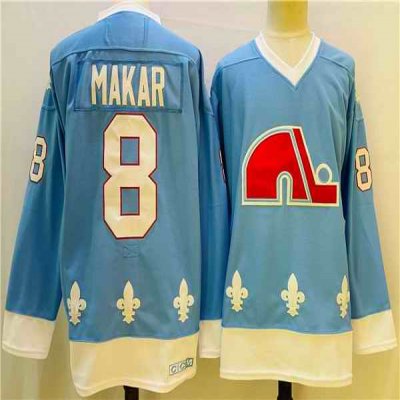 Men's Colorado Avalanche #8 Cale Makar Blue Stitched Jersey