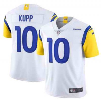 Youth Los Angeles Rams #10 Cooper Kupp 2020 White Vapor Limited Stitched Jersey