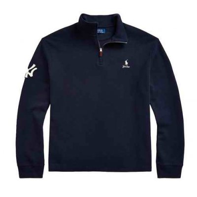 Men's New York Yankees Navy Quarter-Zip Pullover