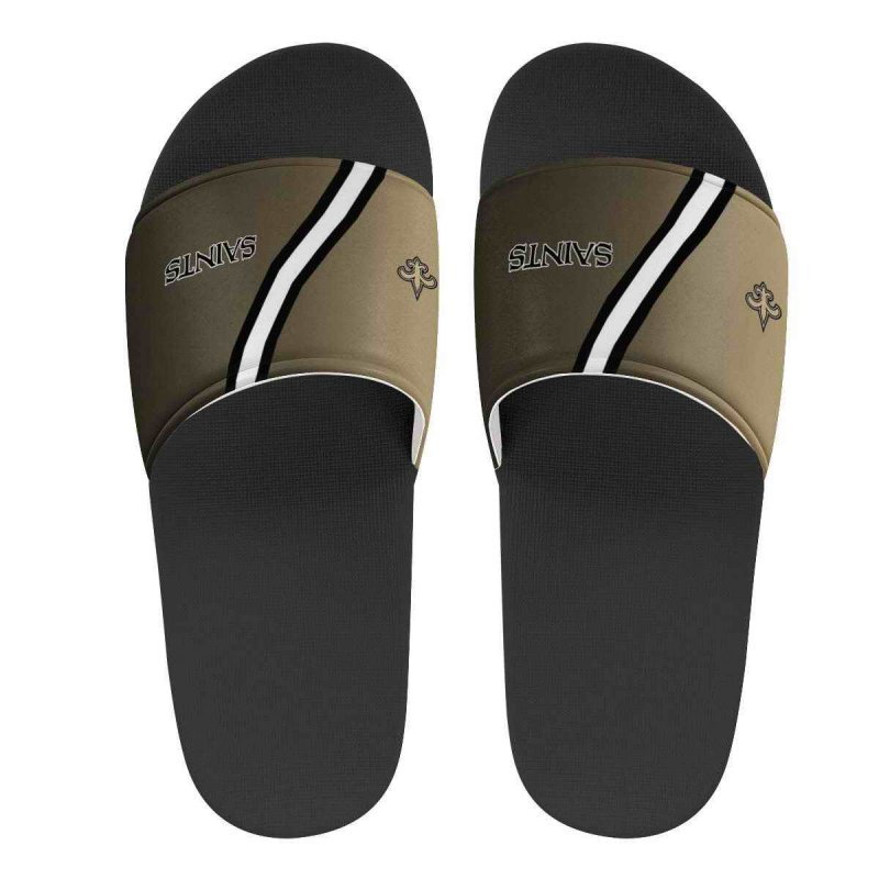 Men's New Orleans Saints Flip Flops 001