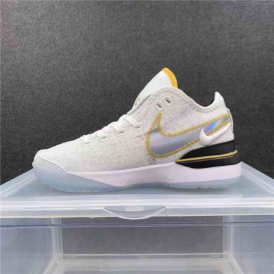 Men's Running weapon LeBron James 20 Cream Shoes 0100