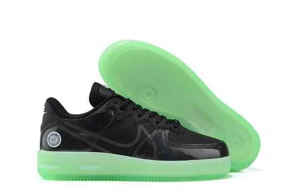 Women's Air Force 1 Low Top Black Shoes 080