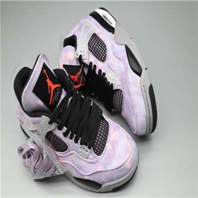 Men's Hot Sale Running weapon Hight Quality Air Jordan 4 Purple Shoes 0110