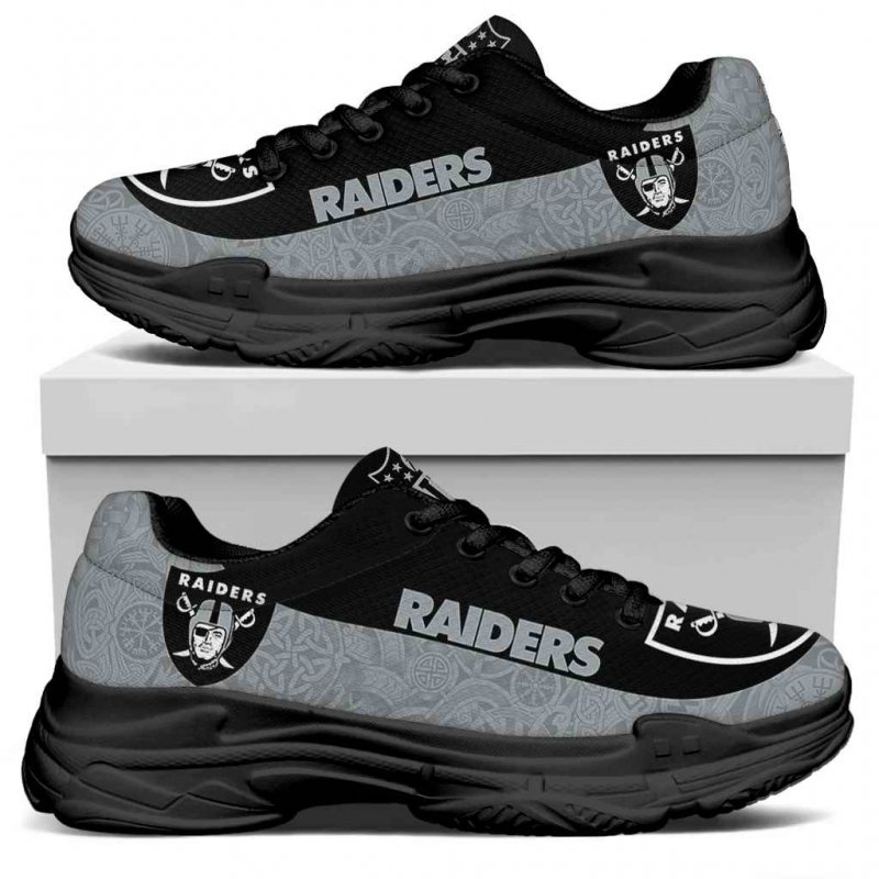 Men's Las Vegas Raiders Edition Chunky Sneakers With Line 004