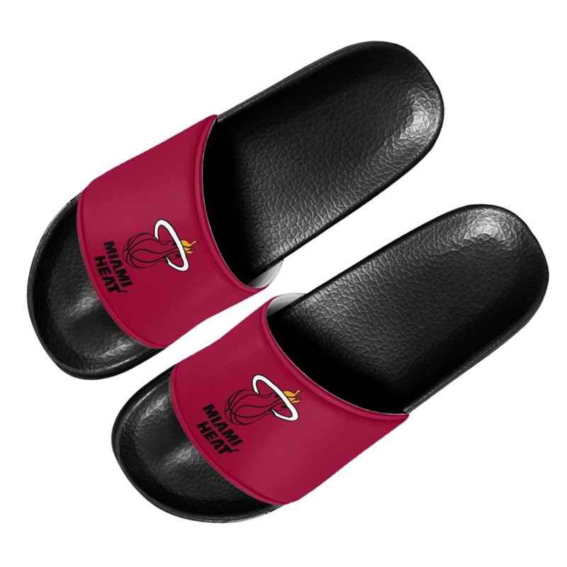 Women's Miami Heat Flip Flops 001