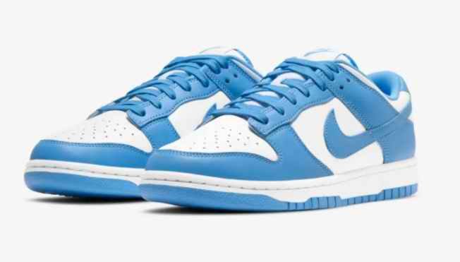 Women's Dunk Low University Blue Shoes 023