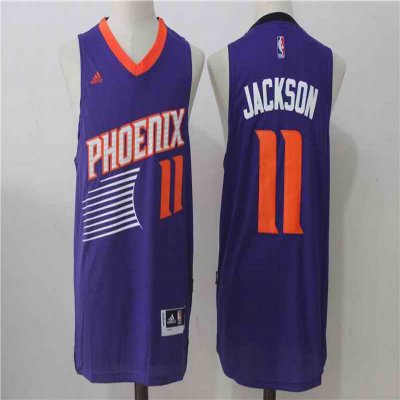 Men's Phoenix Suns #11 Josh Jackson Purple Stitched NBA Jersey