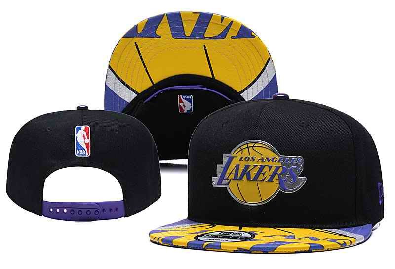 NBA Los Angeles Lakers Stitched Snapback Hats 012